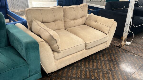 2 Seater modern butterfly Sofa Design made with Plush Spring cushions Customizable to High density cushions